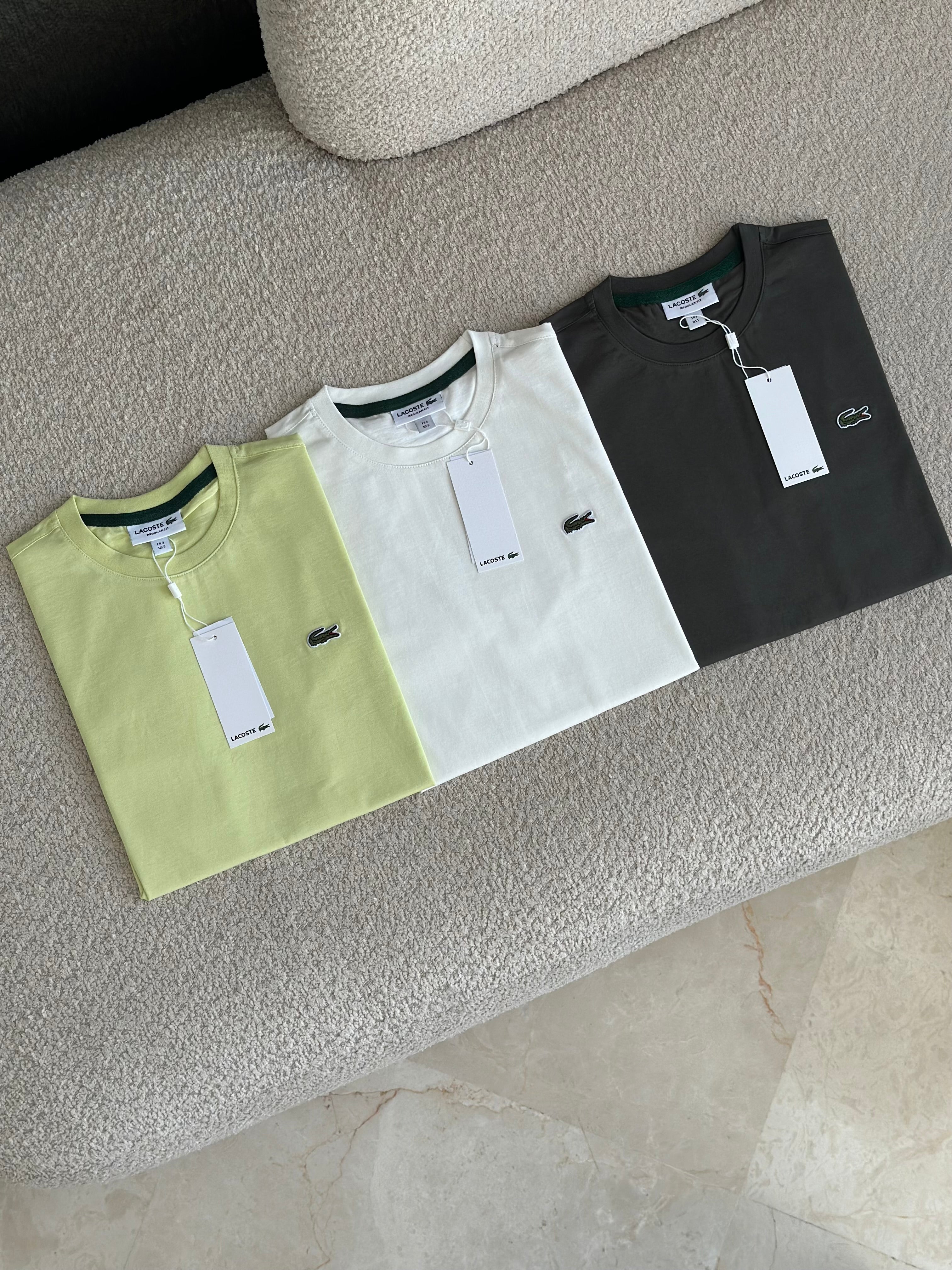 T-shirt Lacoste 100% coton