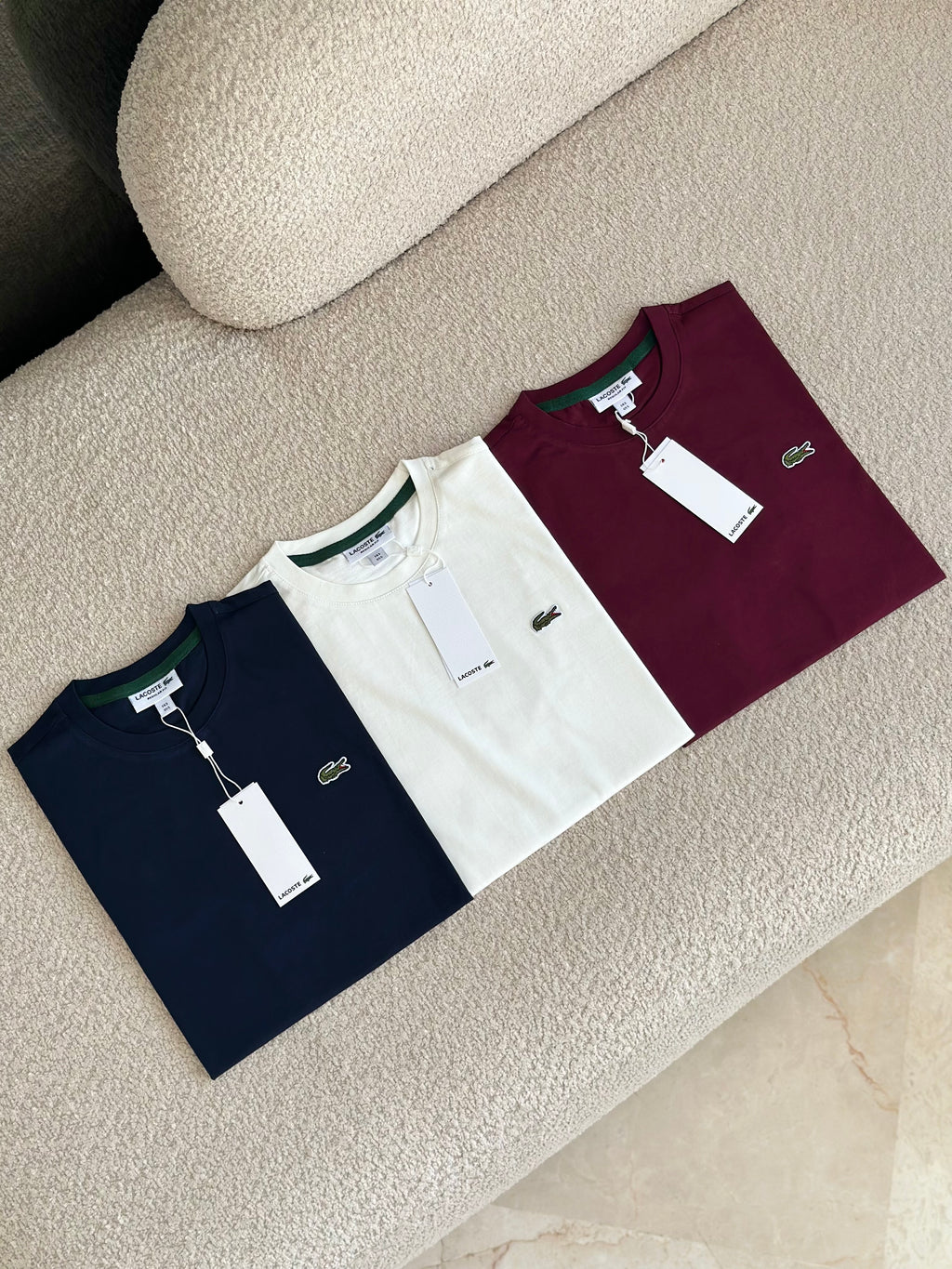 T-shirt Lacoste 100% coton