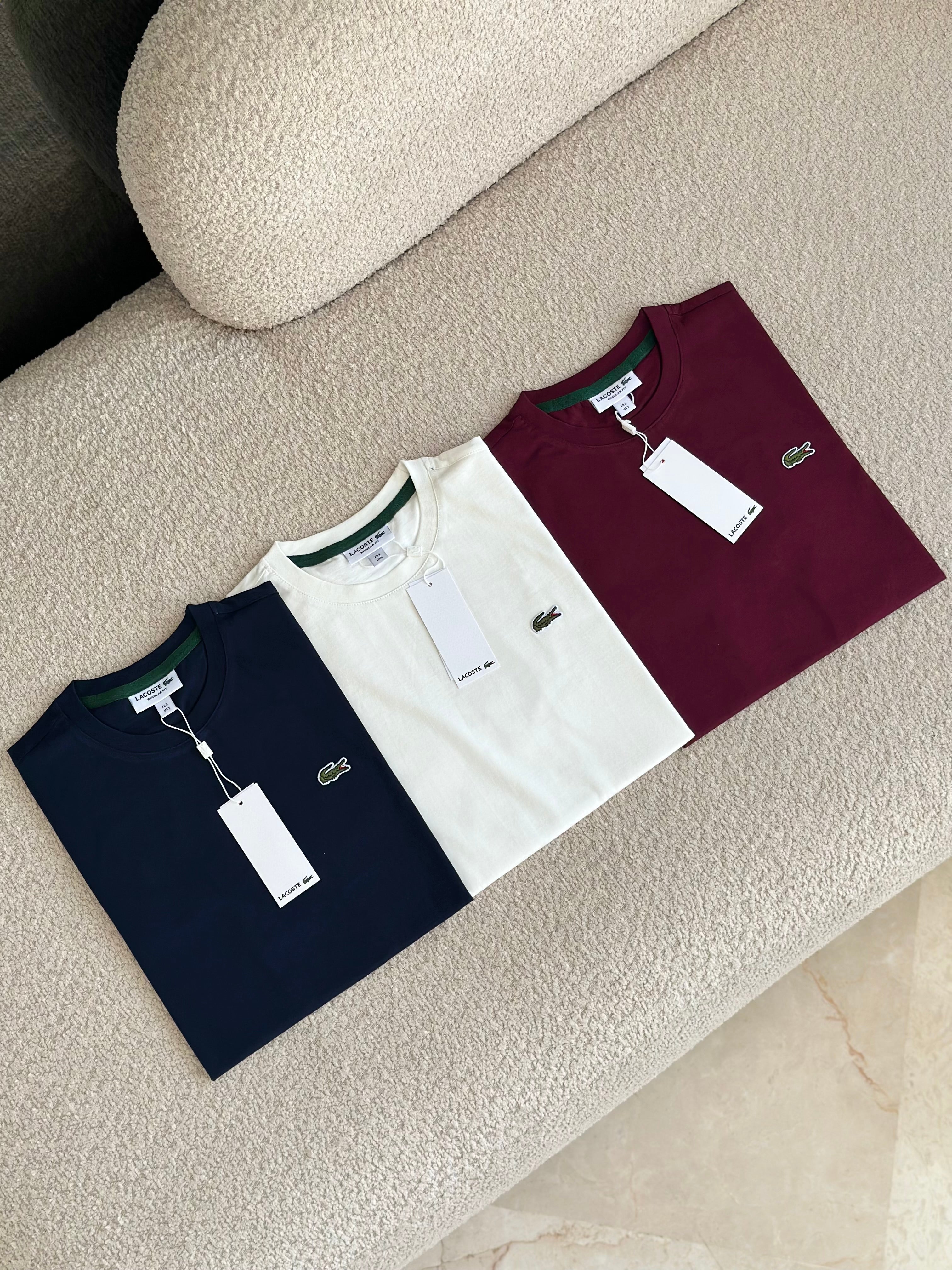 T-shirt Lacoste 100% coton