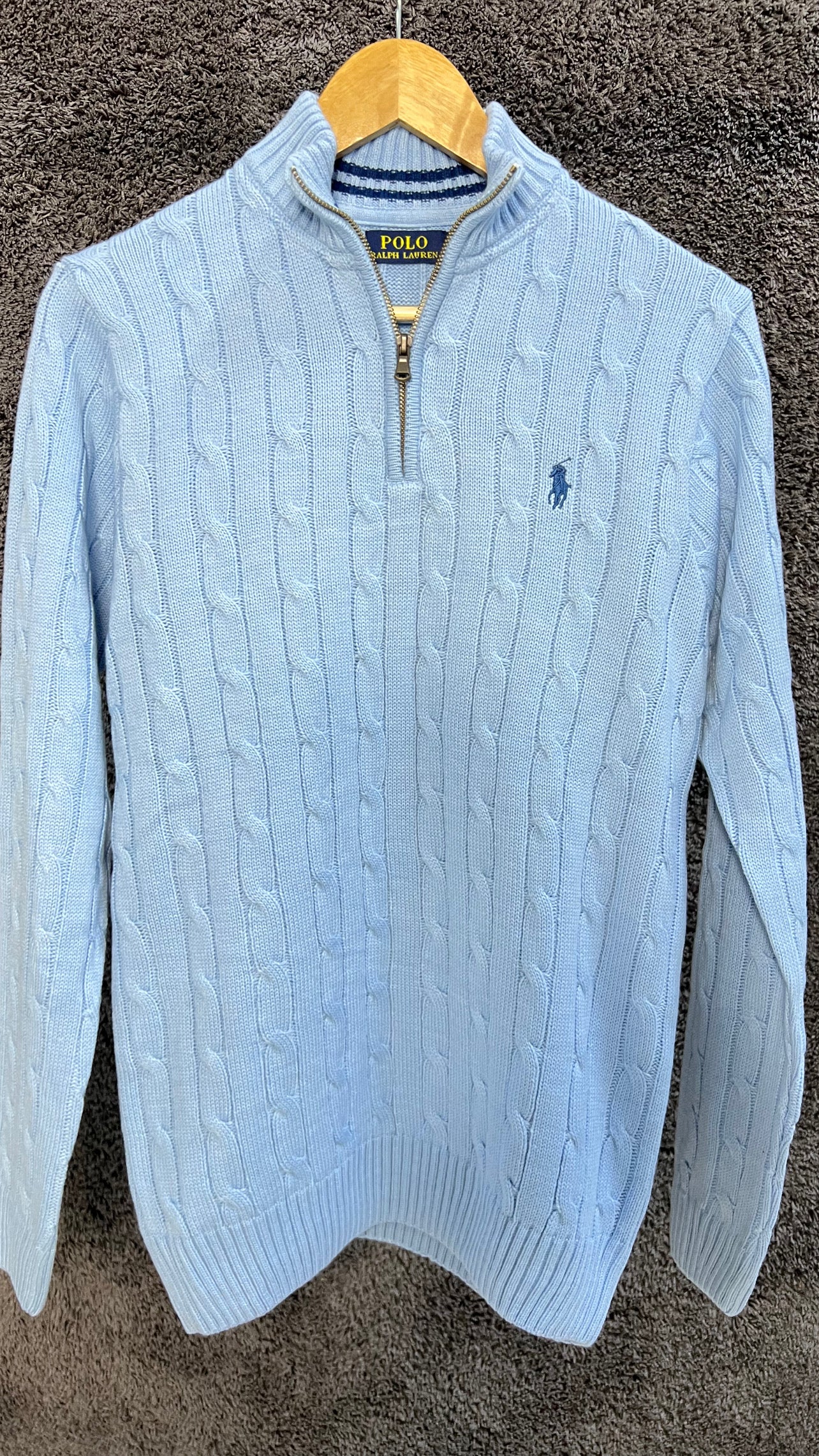 Pull Demi-Zippé Ralph Lauren pour Homme