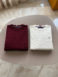 Pull Col Rond Tommy Hilfiger pour Homme