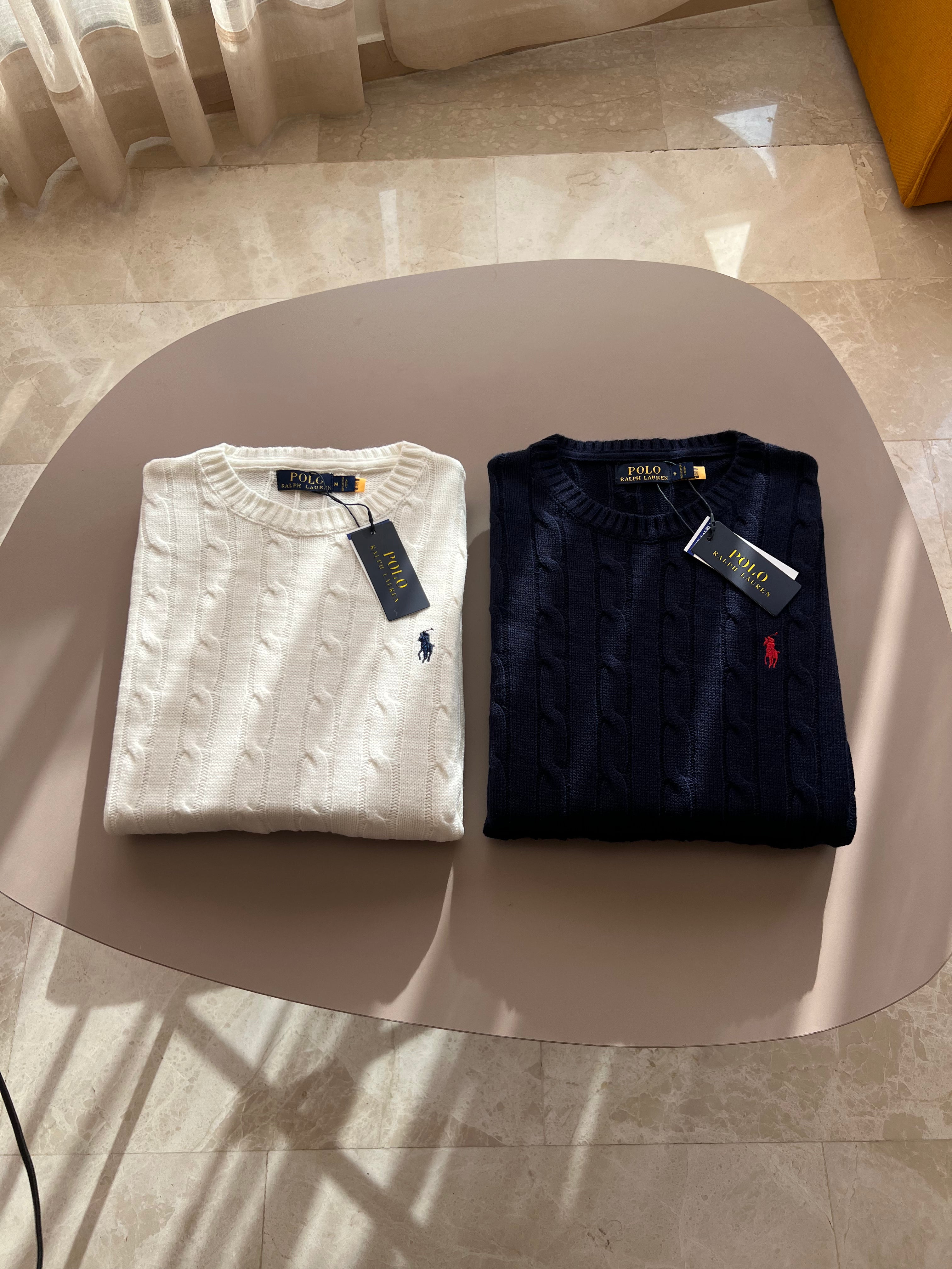 Pull Col Rond Ralph Lauren pour Homme