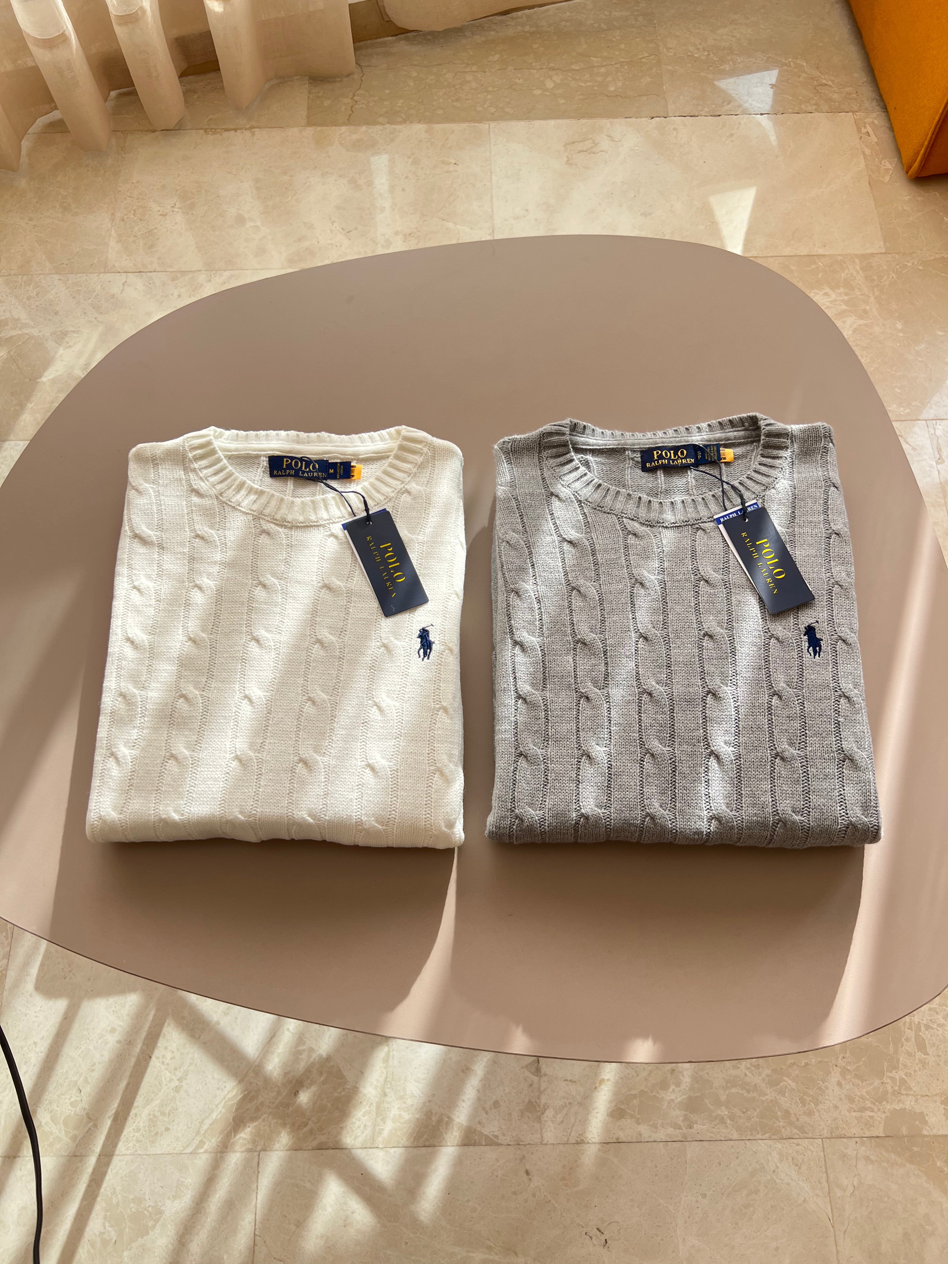 Pull Col Rond Ralph Lauren pour Homme