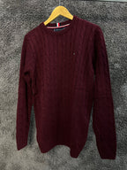 Pull Col Rond Tommy Hilfiger pour Homme