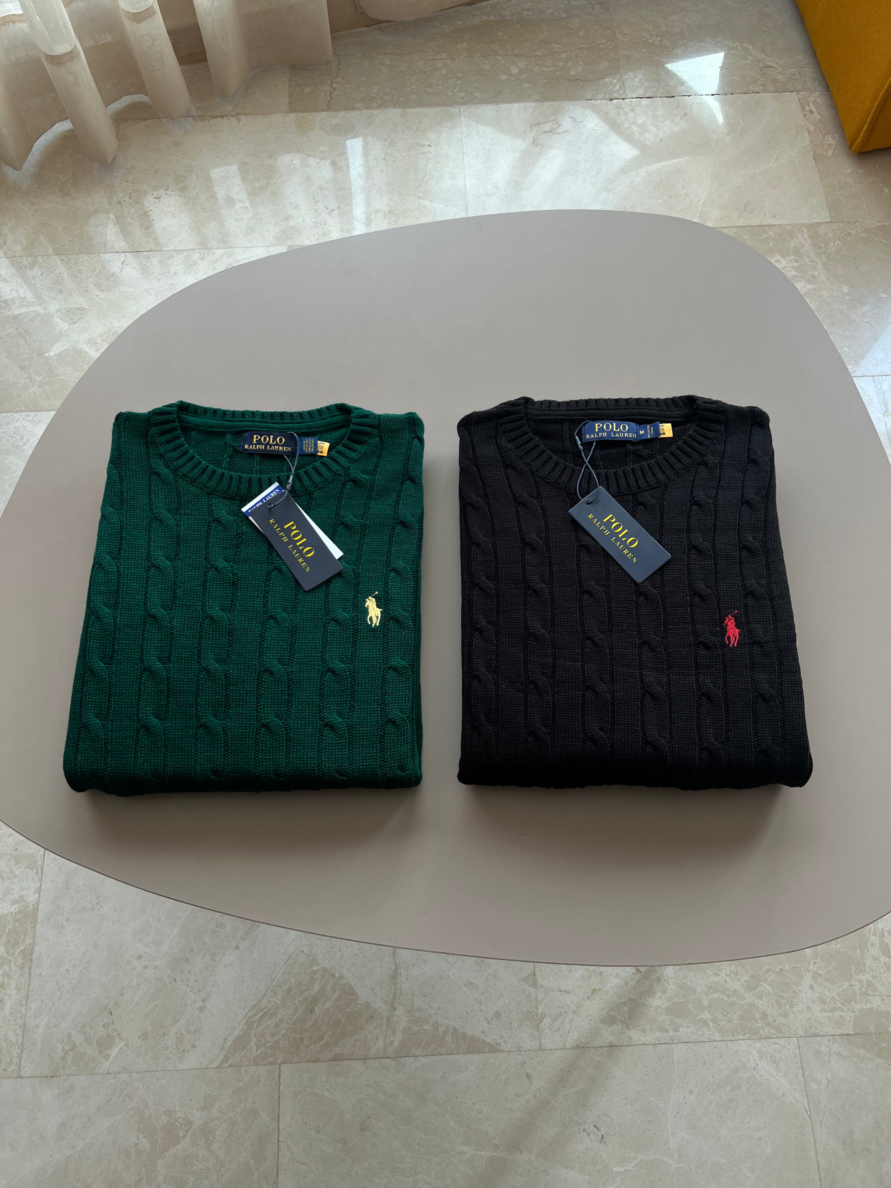 Pull Col Rond Ralph Lauren pour Homme