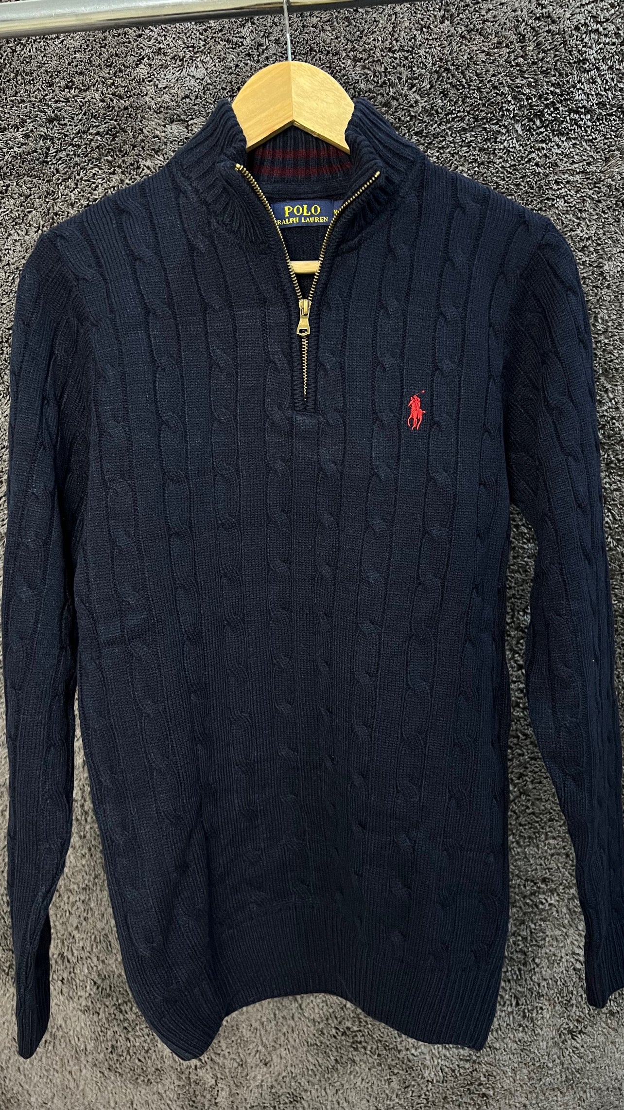 Pull Demi-Zippé Ralph Lauren pour Homme