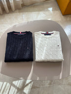 Pull Col Rond Tommy Hilfiger pour Homme