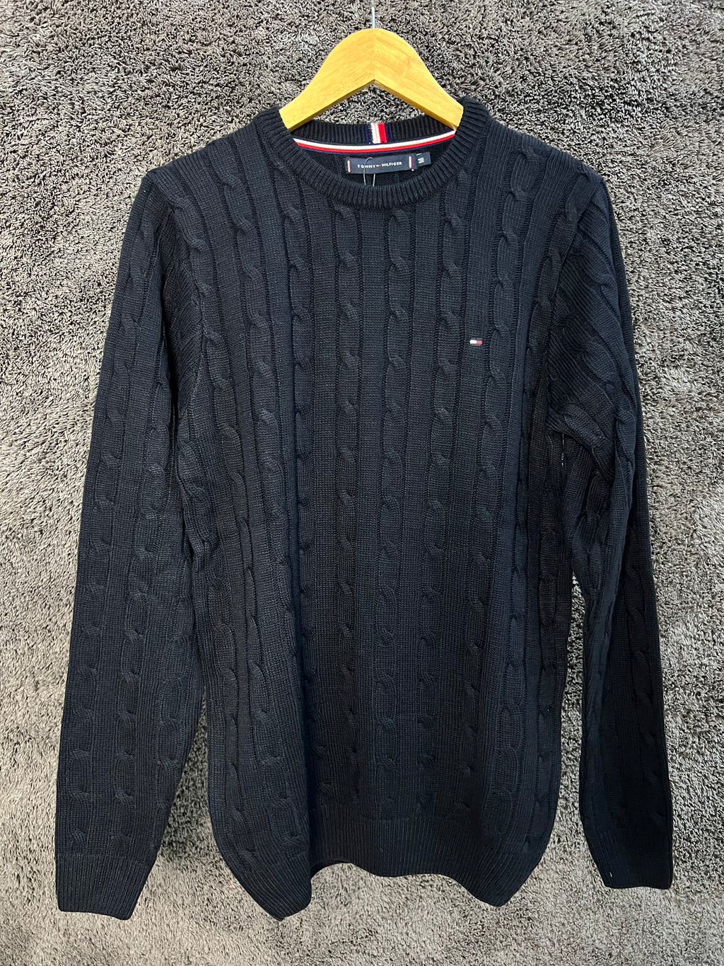 Pull Col Rond Tommy Hilfiger pour Homme